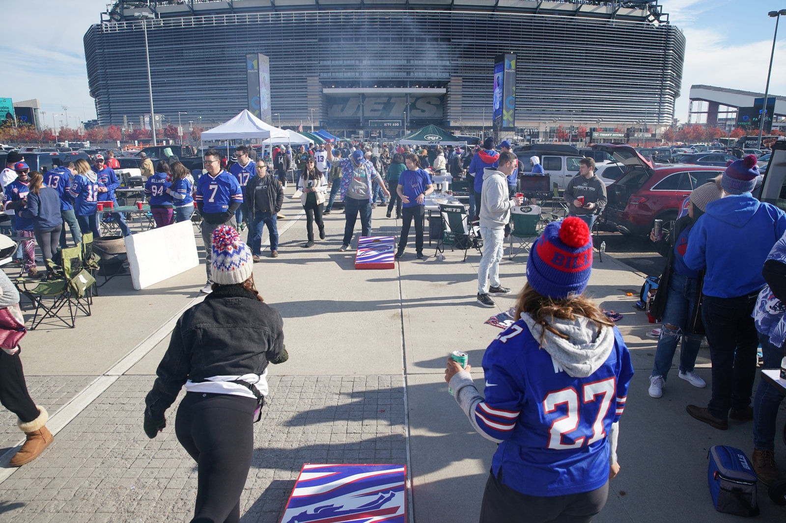 Buffalo Bills take on the New York Jets